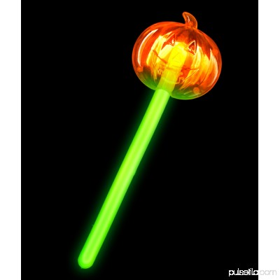 Glow Pumpkin Wand - Green